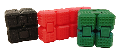 Cubo de Fidget TEXTURAS "L"