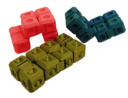 Cubo de Fidget DEDITOS