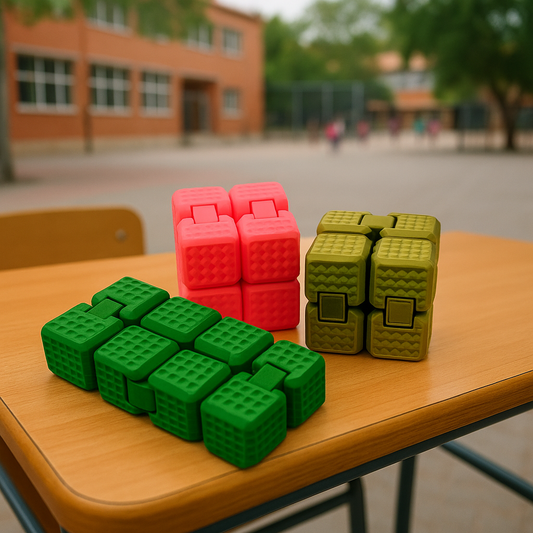 Cubo de Fidget TEXTURAS "S"