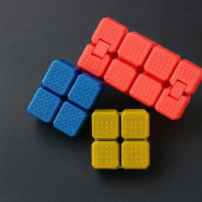 Cubo de Fidget TEXTURAS "XS"