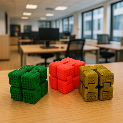 Cubo de Fidget TEXTURAS "S"