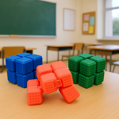 Cubo de Fidget TEXTURAS "M"