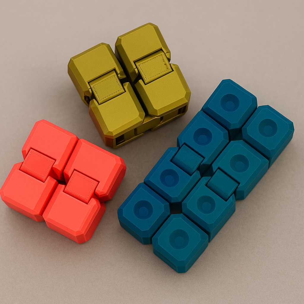 Cubo de Fidget DEDITOS