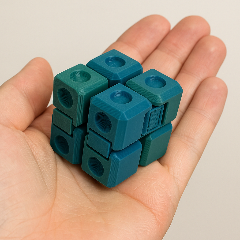 Cubo de Fidget DEDITOS