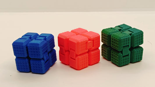 Cubo de Fidget TEXTURAS "M"