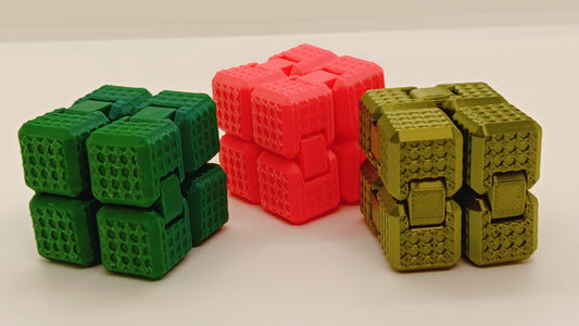 Cubo de Fidget TEXTURAS "S"